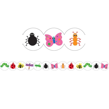 Hygloss Products Classroom Essentials Bugs Border, 6PK HYG33614-6
